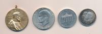 Lot Münzen und Medaille, USA, Deutschland, Griechenland, Kaiserreich -
