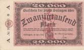 Solingen 20000 Notgeld -