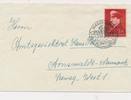 III. Reich Brief mit Sonderstempel Magdeburg auf 12+38 Pf.Briefmarke Hitler -