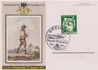 Postkarte Reichsbund der Philateliste mit Sondermarke 1941, Sonderstempel -