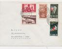 Saar Brief gelaufen mit Sondermarken und Stempel Neunkirchen -