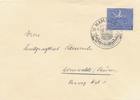 III. Reich Brief mit Sondderstempel Hamburg 70 Jahre deutsches Derby -