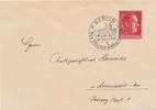 III. Reich Brief postalisch gelaufen und datiert mit Sonderstempel Berlin und Briefmarke -