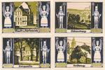 Schneeberg Serie Notgeldscheine der Stadt 4 x 50 Pfennig -