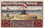 Grömitz 75 Pfennig Ein Notgeldschein aus Grömitz -