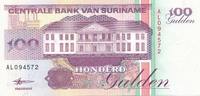 Surinam 100 Gulden Suriname Honderd Gulden -