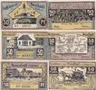 Neustadt am Holstein 3x 50 Pfennig Drei Notgeldscheine aus Neustadt am Holstein -