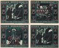 Osterfeld 4x 75 Pfennig Vier Notgeldscheine aus Osterfeld -