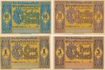 Greiffenberg 4 Notgeldscheine 30 Pf.-3 Mark -