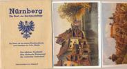 Nürnberg Album mit 8 versch.Künstlerpostkarten um 1940,die Stadt der Reichsparteitage -
