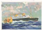 AK Norddeutscher Lloyd Bremen Turbinen-Schnelldampfer Europa 1934 -