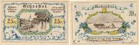 Scheeßel ( Hannover ) Notgeld der Gemeinde 25 und 50 Pfennig -