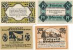 Stolzenau a. d. Weser Notgeld 2 x 50 Pfennig und 2 x 75 Pfennig -
