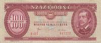 Ungarn 100 Forint Geldschein Banknote Szäz Forint Magyar Nemzeti Bank -