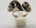 Ausgefallener Ring Silber Silberring Damenring 925 Gr. 60 : 19 mm -