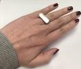 Silberring 925er Sterling Silber -