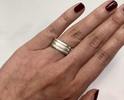Silberring 925er Sterling Silber -