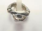 Silberring Ringgröße ca. 52 12,3 Gramm Silber getestet -