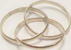 Trio Ring 925er Sterling Silber Silberschmuck Ringgröße ca. 58 -