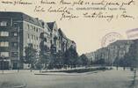 Charlottenburg AK Tegeler Weg,postalisch gelaufen und datiert mit Stempel und Briefmarke -