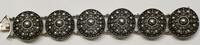 835er Silber Silberarmband Armschmuck Armband L: 19 cm -