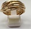 925er Ring Silber Silberring Damenring vergoldet -