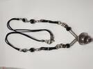 Langes Collier Kette Halskette Halsschmuck L: 86 cm -
