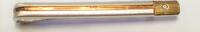 Krawattennadel 925 Sterling Silber bicolor Länge ca. 5,2 cm Gewicht ca. 6,7 g -