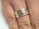 Silberring von Navajo M.M Rogers Ringgröße 57 Gewicht ca. 7,7 g -
