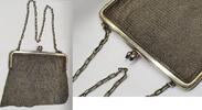 Deutschland Tasche 800er Silber Silbertasche Theatertasche -