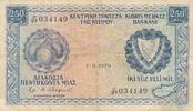 Zypern Kibris 250 Mil Geldschein Banknote Iki yüz elli mil Kibris Merkez Bankasi -