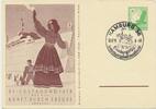 III.Reich Karte Reichstagung Kraft durch Freude mit Sonderstempel Luftpostmarke -