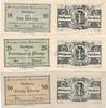 Thannhausen 3 versch.Notgeldscheine der Marktgemeinde10-25-50 Pfennig -