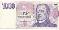 Tschechische Republik Tschechoslowakei 1000 Korun/Kronen Banknote Geldschein Tisic Korun Ceska Narodni Banka Tschechien -