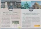 Landesparlamente in Deutschland, BRD Medaille Silbermedaille 999er Silber Berlin Abgeordnetenhaus Hauptsatdt Deutsche Post Briefmarke Feinsilber 999er -