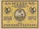 Deutschland Deutsches reich 20 Pfennig Notgeld Notgeldschein Neustadt Holstein Schleswig-Holstein -