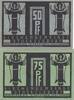Deutschland Deutsches Reich 50 75 Pfennig 1 Mark Notgeld Notgeldschein Stockelsdorf Schleswig-Holstein 3 Scheine -