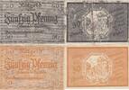 Deutschland Deutsches Reich 2x 50 Pfennig Notgeld Notgeldschein Gemeinde Trittau Schleswig-Holstein 2 Scheine -