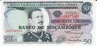 Mozambique 50 Cinquenta Escudos Banknote Geldschein -