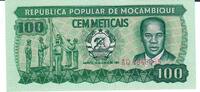 Mozambique 100 Cem Meticais Banknote Geldschein -