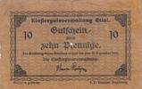 Deutschland Deutsches Reich 10 Pfennig Notgeld Notgeldschein Ettal Bayern Klostergutsverwaltung -