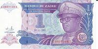 Zaire 1 Zaire Banknote Geldschein -