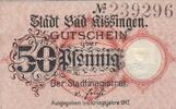 Deutschland Deutsches Reich 50 Pfennig Notgeld Notgeldschein Kissingen Bayern -