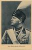 Deutschland Drittes Reich Italien AK Ansichtskarte Ganzsache Propagandakarte Der Duce Benito Mussolini, Profilportrait in Paradeuniform, -