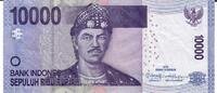Indonesien 10000 Rupiah Banknote Geldschein -