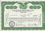 USA 30 Shares Rockower Brothers, Inc. 1962, Aktie Wertpapier -