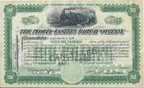 USA 100 Shares The Peoria and Eastern Railway Company 1937, Aktie Wertpapier -
