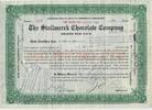 USA 10 Shares The Stollwerck Chocolate Company 1923, Aktie Wertpapier -