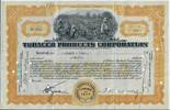 USA 20 Shares Tobacco Products Corporation 1930, Aktie Wertpapier -