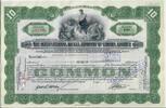 Kanada 10 Shares The International Nickel Company of Canada, Limited 1950, Aktie Wertpapier -